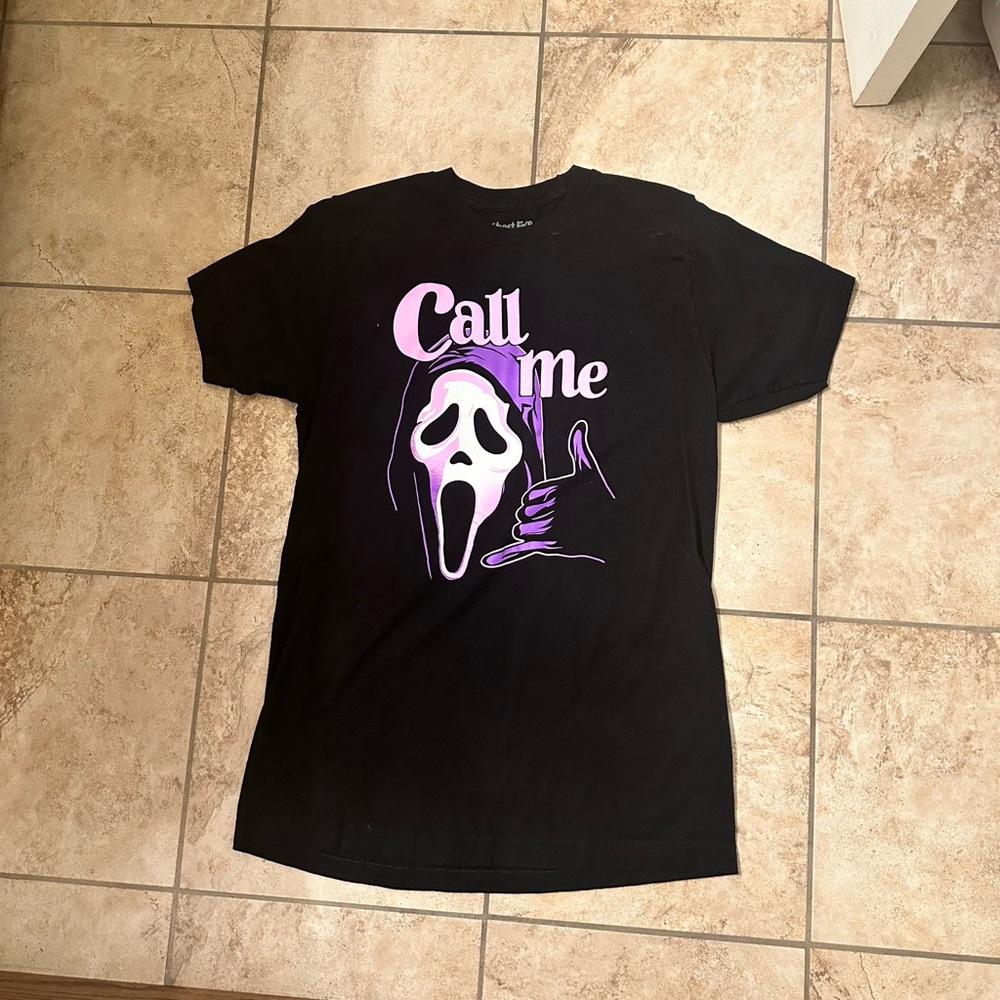 Black Ghostface T-Shirt
